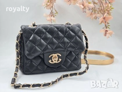Ch🅰️nel Нова Черна Дамска Чанта Ш🅰️нел 