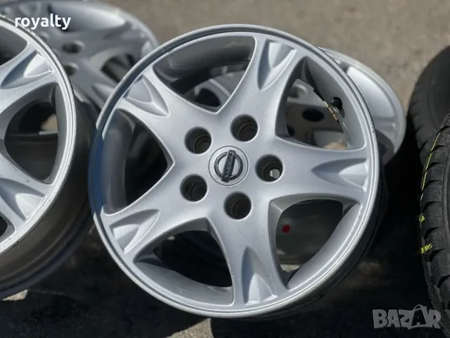 5х114.3 15 Джанти Nissan Almera Primera E-NV200 Нисан 5x114.3 ET 40 J 6 , снимка 4 - Аксесоари и консумативи - 50063414