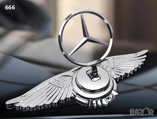 Лого на капака на двигателя за модификация на автомобила