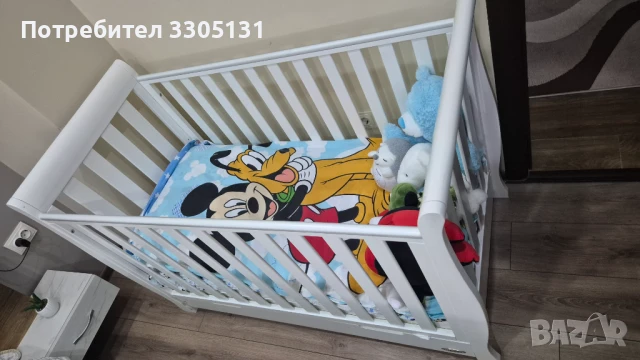  Бебешко легло O'baby , снимка 6 - Мебели за детската стая - 51368495