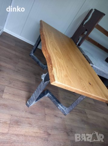 Плот за маса от дъб, масив, снимка 2 - Маси - 35256095