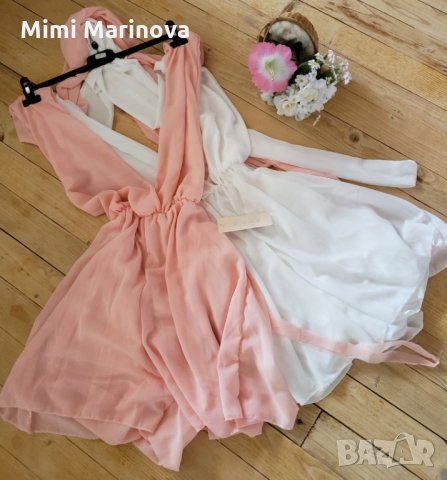 Налични отново за Вас!!! 🔝🔝🔝За силиконови дами,ефектни Къси гащеризони/гол гръб, снимка 1