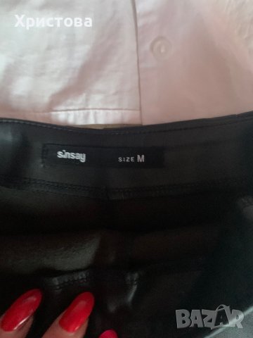 Кожена пола /панталон и риза, снимка 4 - Ризи - 44068897