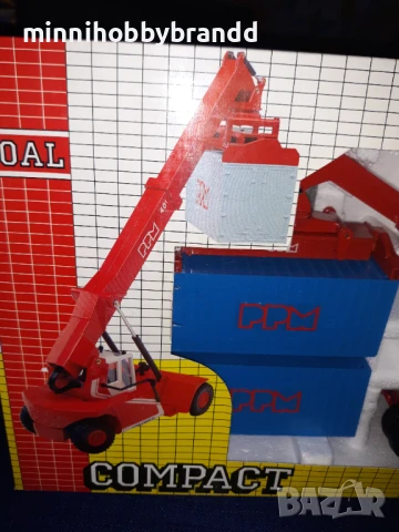 Контейнер  товарач във  1.50  мащаб Port container Joal Made in Spain , снимка 15 - Колекции - 50832196