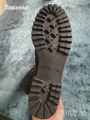 Камуфлажни кожени ботуши Unisa /нови/, снимка 6 - Дамски ботуши - 48694192