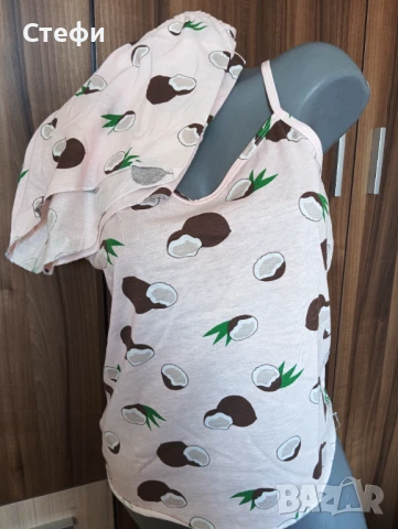 Дамска пижама с кокос