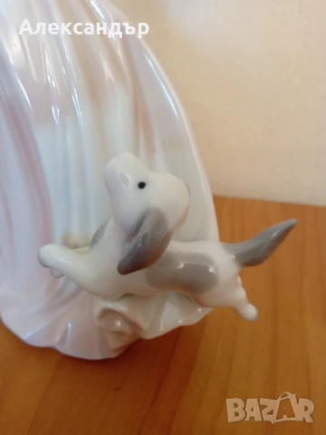 Порцеланова сатуетка Маркирана, снимка 3 - Статуетки - 50495949