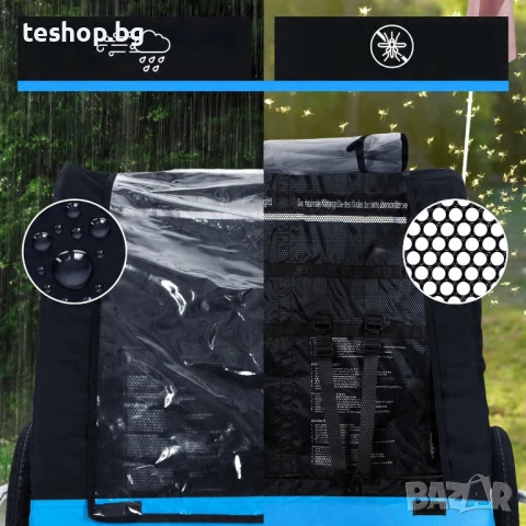 Велосипедно ремарке за деца или дом. любимци JAGO JOGGER 2в1 промоция!, снимка 3 - Велосипеди - 50943672