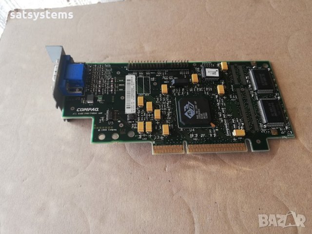 Видео карта Compaq ATi Rage Pro Turbo 4MB AGP, снимка 5 - Видеокарти - 35426291