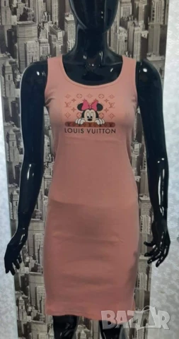 рокли louis vuitton pinko, снимка 6 - Рокли - 51142070