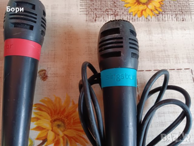 Микрофони SingStar 3бр, снимка 3 - Микрофони - 43042965