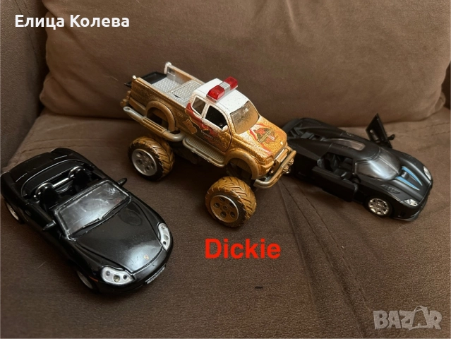 Dickie и други лот метални коли, джип, звук и отварящи се врати