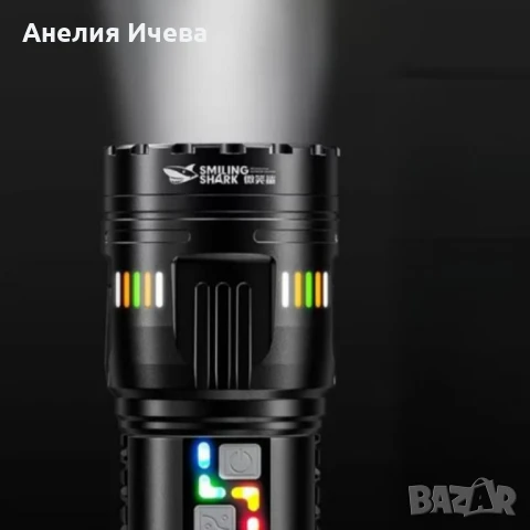 Светлодиоден фенер Smiling Shark YM-G600 с телескопично увеличение , снимка 5 - Къмпинг осветление - 51338818