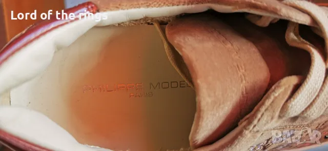 Оригинални маркови дамски маратонки/сникърси PHILIPPE MODEL - 37 номер, снимка 5 - Маратонки - 49775534