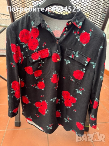 Стилни дамски ризи MOHITO, р-р S, снимка 2 - Ризи - 52889243