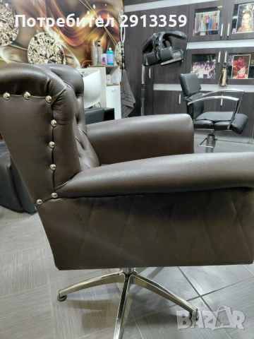 Професионален фризьорски стол, снимка 2 - Фризьорски столове - 53512964