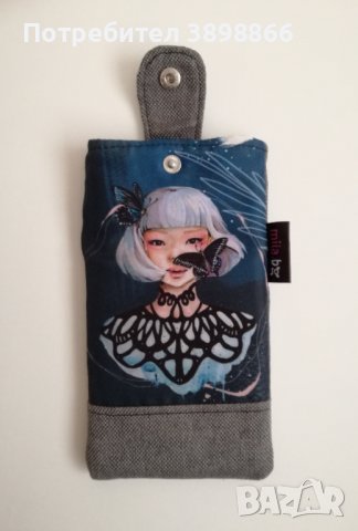 Калъф за телефон от плат - 2 бр., снимка 4 - Калъфи, кейсове - 43030836