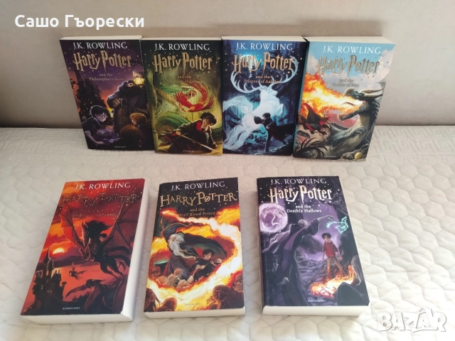 Harry Potter 1-7 Цялата Колекция На Английски Език , снимка 1