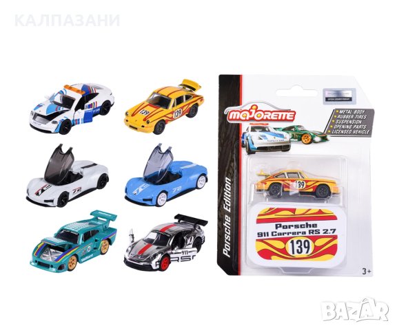 Коли Porsche Motorsport Deluxe, 6 вида Majorette 212053161