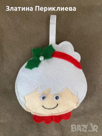 Коледни играчки от филц, снимка 9 - Други - 52532285