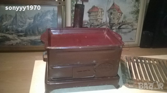 ЕМАИЛИРАНО БАРБЕКЮ-41Х40Х37СМ, снимка 2 - Печки, фурни - 27168229