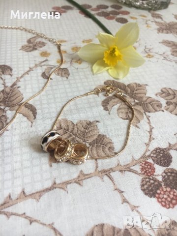 AVON комплект колие и гривна, снимка 3 - Бижутерийни комплекти - 32458408