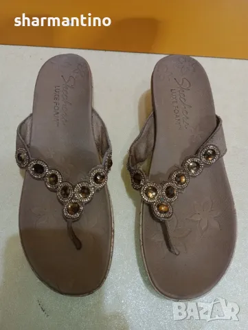 Skechers Luxe Beverlee чехли N 39 - 25 лв, снимка 2 - Чехли - 50318355