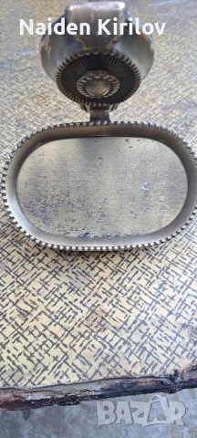 Стара бронзова поставка за тоалетна хартия , снимка 7 - Антикварни и старинни предмети - 51163318