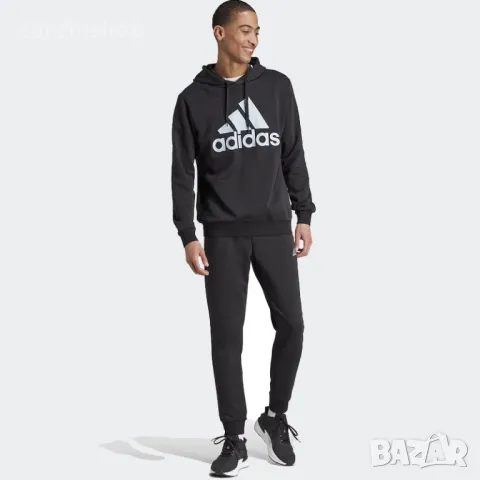 Суитчър с качулка и долнище Adidas оригинален анцуг, снимка 5 - Спортни дрехи, екипи - 47551106