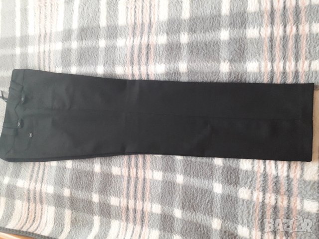 Дамски панталон черен с джобове, снимка 5 - Панталони - 27606616