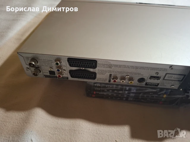Продавам ново DVD Panasonic DMR-EH57 DVD/HDD рекордер с TV тунер+дистанционно, снимка 11 - Плейъри, домашно кино, прожектори - 51310551