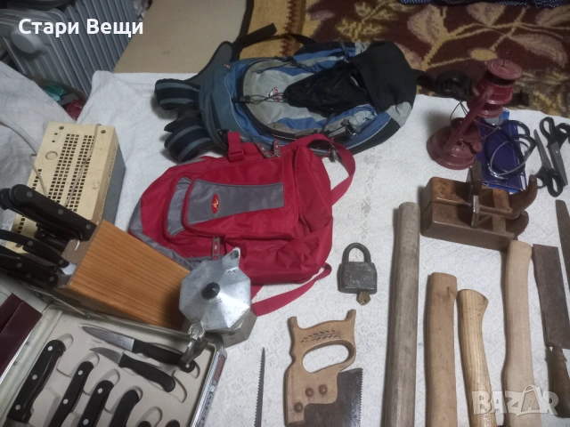 Стари ножове брадви топори инструменти , снимка 5 - Ножове - 53542078
