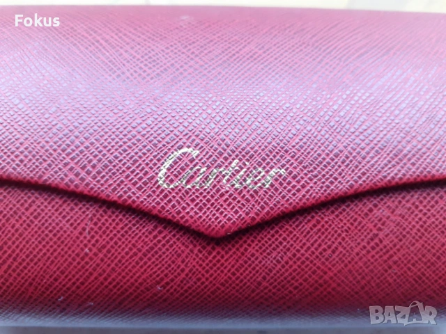 CARTIER - Оригинална кутия за очила Картие, снимка 2 - Антикварни и старинни предмети - 53498806