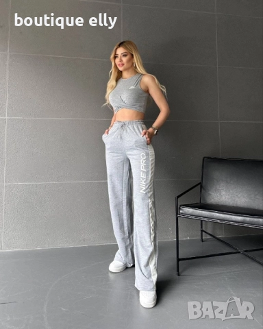 дамски екип в сиво и черно