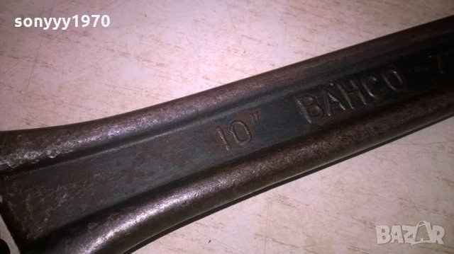 BAHCO 72-10 ИНЧА-MADE IN SWEDEN-ВНОС ШВЕЦИЯ, снимка 4 - Ключове - 27745840