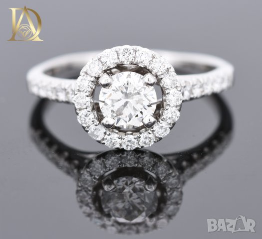 Нов Сет от Два Златни Пръстена с 1.52кт Естествени Диаманти, снимка 10 - Пръстени - 44104001