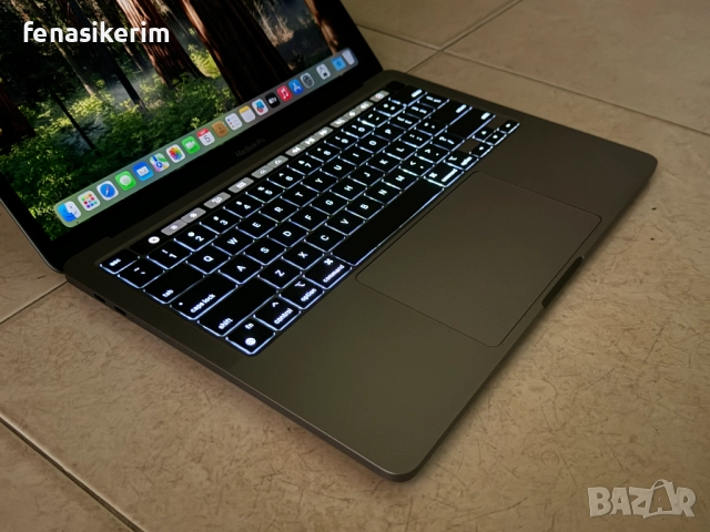 НОВ 13.3' Apple MacBook Pro M2 2022 Space Grey - 16GB RAM/512GB SSD/Бат. 100 % 16ч., снимка 6 - Лаптопи за работа - 51953589