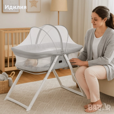 Детска кошара Zizito, Elias, Люлка, снимка 2 - Кошарки - 51995954