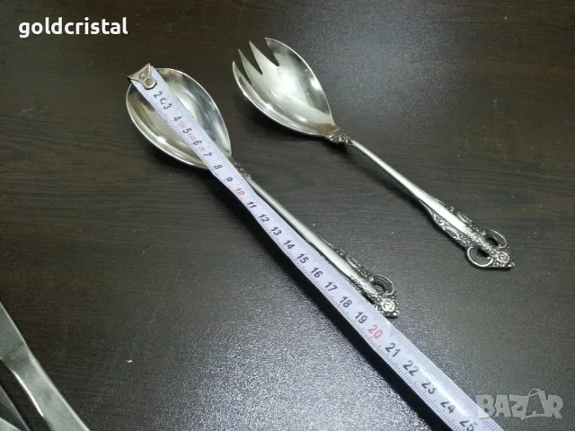 прибори за сервиране , снимка 3 - Антикварни и старинни предмети - 47487991