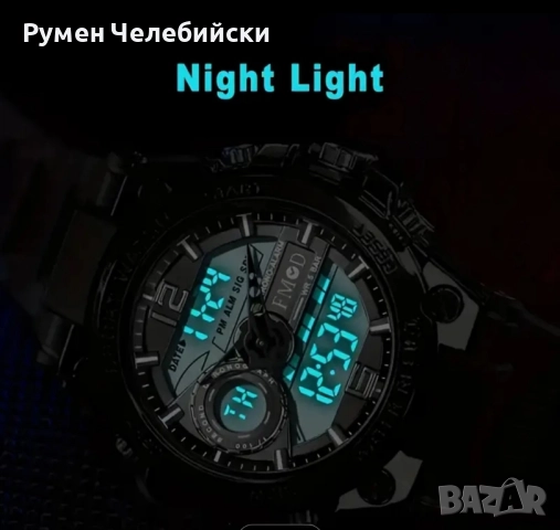 Спортен Водоустойчив Часовник , снимка 3 - Водоустойчиви - 52157495