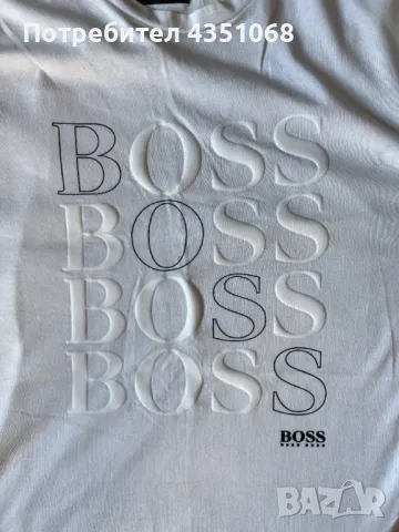 Мъжка тениска Hugo Boss, снимка 3 - Тениски - 48589869