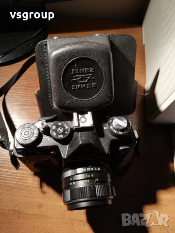 Zenit 12  с обектив Хелиос, снимка 2 - Антикварни и старинни предмети - 34981990