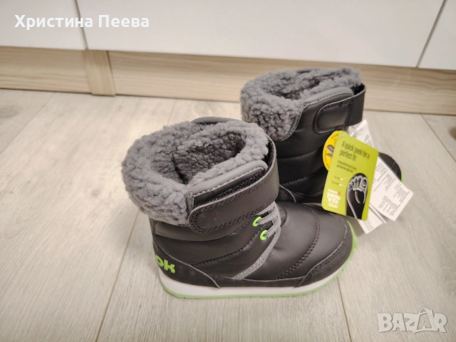 Нови зимни  детски ботуши Reebok SNOW PRIME на Промо цена от 16€, 24,5 размер/14см/, снимка 4 - Детски боти и ботуши - 53441539