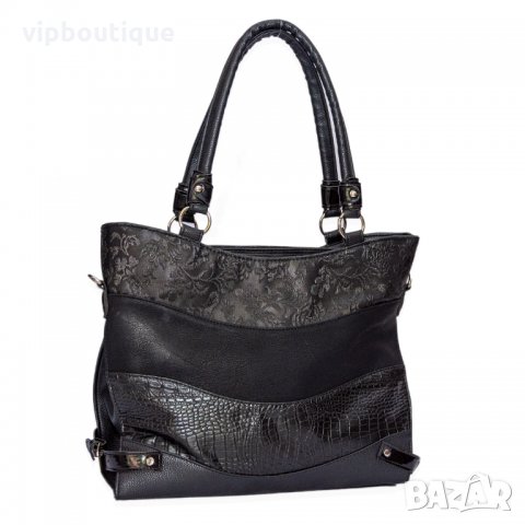 Черна Дамска Чанта, снимка 1