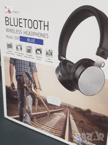2 броя Стерео слушалки Xmart 05R, Bluetooth 4.2, Кабел, снимка 3 - Bluetooth слушалки - 33354520