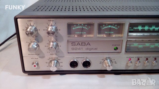 SABA 9241 AM/FM Stereo Receiver (1977 - 1979), снимка 11 - Ресийвъри, усилватели, смесителни пултове - 27162327