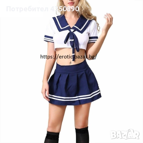 Еротично бельо на морячка - Код: K-1254-2, снимка 15 - Бельо - 51940772