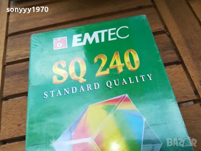 EMTEC-NEW VHS VIDEO TAPE 0505251638, снимка 5 - Аудио касети - 50165401