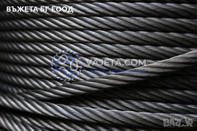 Меко Стоманено въже 6x36 , снимка 2 - Подемници - 33039435