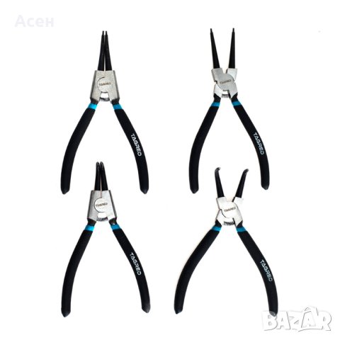 Професионален комплект клещи SEGERA дължина 180 мм 7" диаметър на пръстена 10 - 60 мм